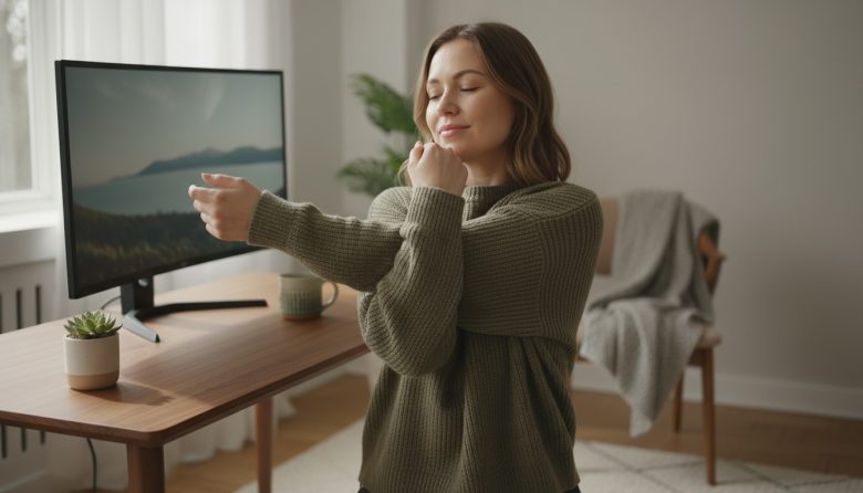 5 Gentle Stretches for Desk Workers
