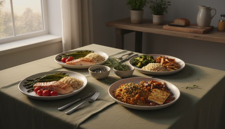 Balanced Meal Plan for Weekday Evenings